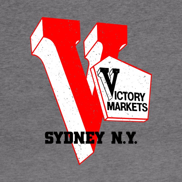 Victory Market Former Sydney NY Grocery Store Logo by MatchbookGraphics